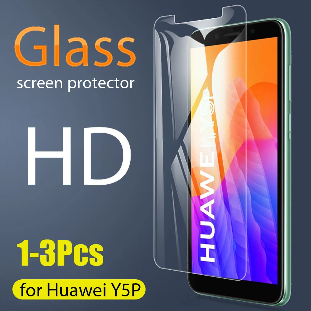 Закаленное стекло с полным покрытием для Huawei Y5p 1 3 шт. защита экрана 5 45 дюйма 2.5D