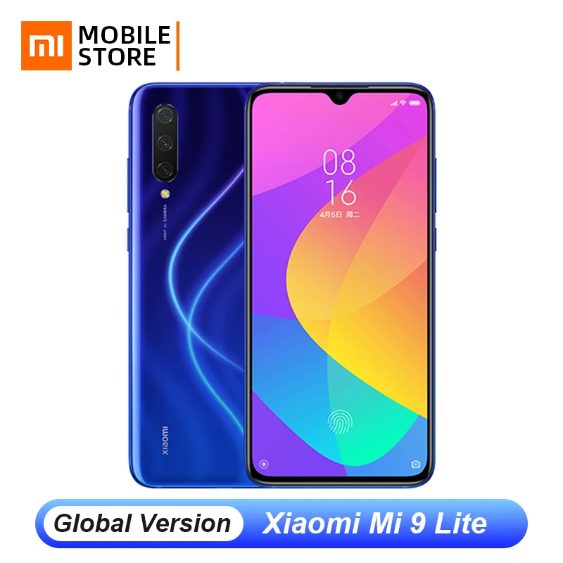Глобальная версия Xiaomi Mi 9 Lite 6 ГБ 128 мобильный телефон Восьмиядерный процессор