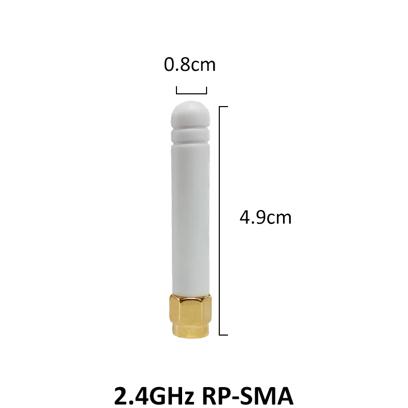 GRANDWISDOM 5pcs 2.4G antenna 2dbi sma female wlan wifi 2.4ghz antene pbx iot module router tp link signal receiver antena