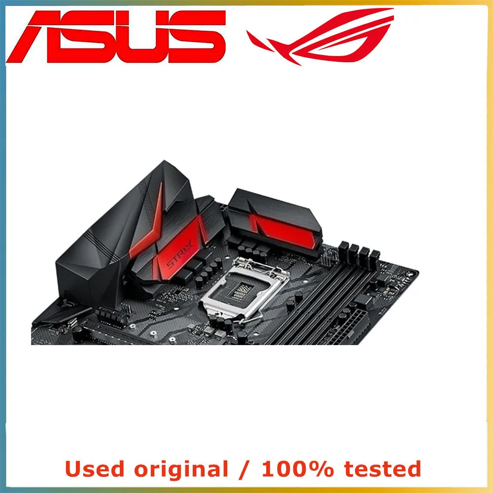 Для процессора Intel Z370 LGA 1151 для ASUS ROG STRIX Z370-H игровая материнская плата