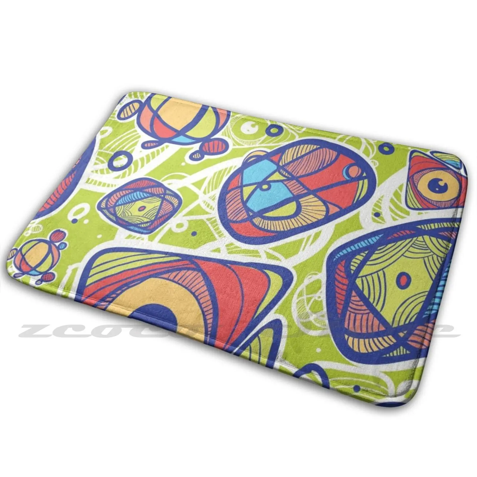 Коврик с впитывающим воду нескользящим дверным ковриком для диджея клуба музыки