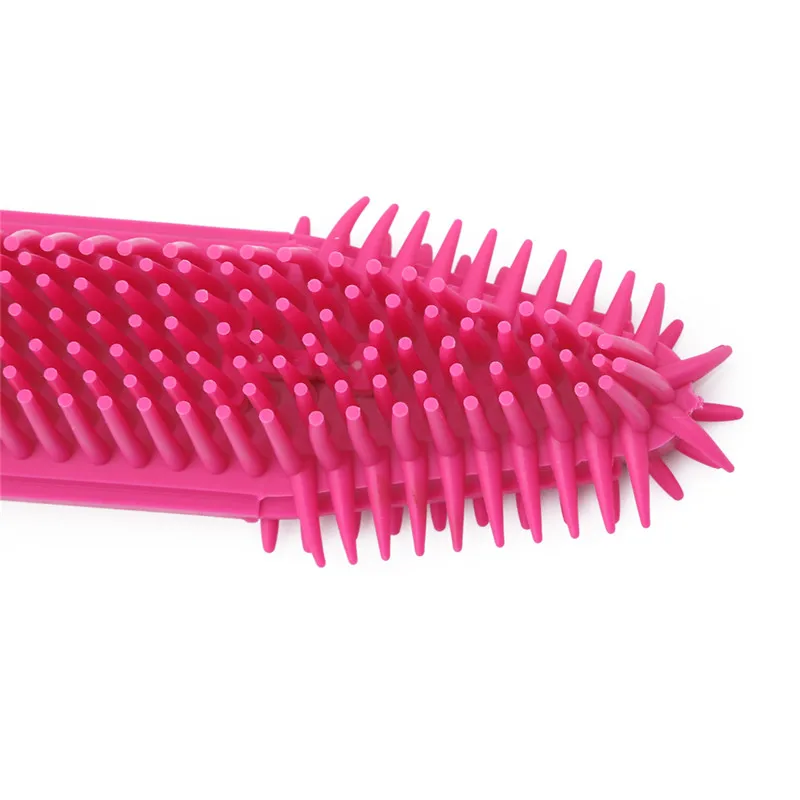

Pet Dog Puppy Cat Bristles Bath Brush Comb Depilation Soft Sticky Hair Tool Small Animal Massage Tool