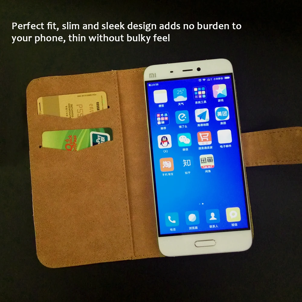 6 Colors Crosscall Core M4 Case Customize Ultra-thin Leather Fashion Vintage Luxury Protective Phone Cover | Мобильные телефоны и