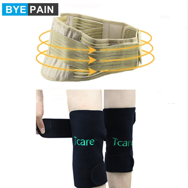 BYEPAIN Магнитная терапия турмалиновая повязка на колено Поддерживающий Пояс