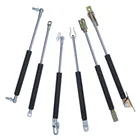 Пружина для газового шкафа, 18*8 стержня 50N-500N5 кг-50 кг, 200 мм, опоры для подъема хода 500 мм, отверстие для центрального расстояния, петли для буфета, газовая пружина