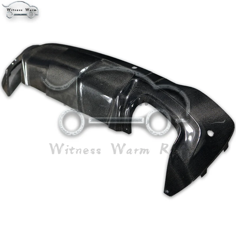 Автомобильный Стайлинг карбоновый задний диффузор спойлер для бампера BMW F26 X4 M Tech