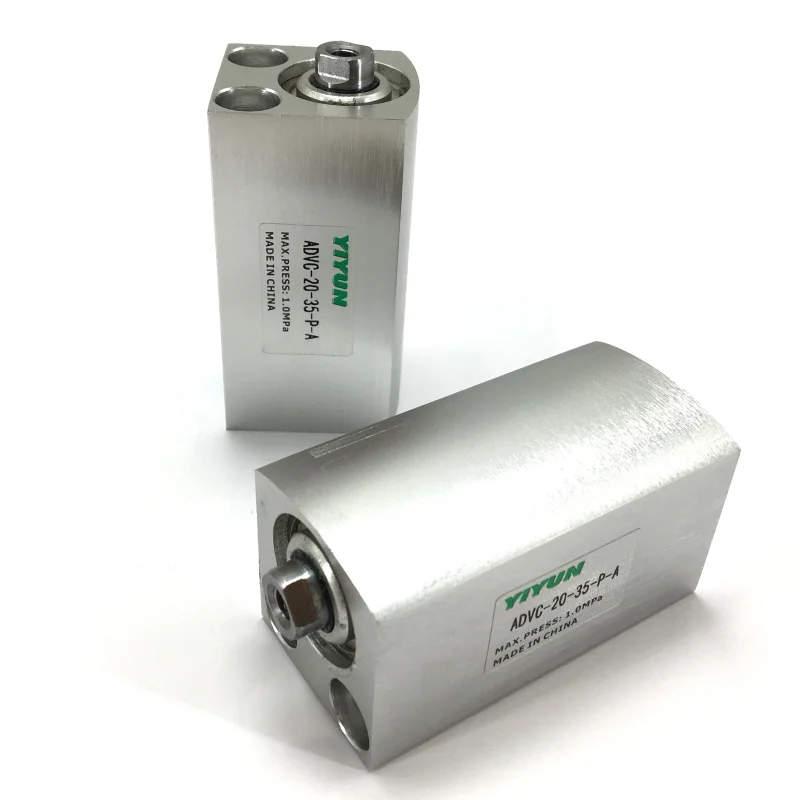 ADVC-20-5 10 15 20 25 30 35 40 45 50-A-P-A 50-I-P-A YIYUN цилиндры с коротким ходом серии ADVC - купить по
