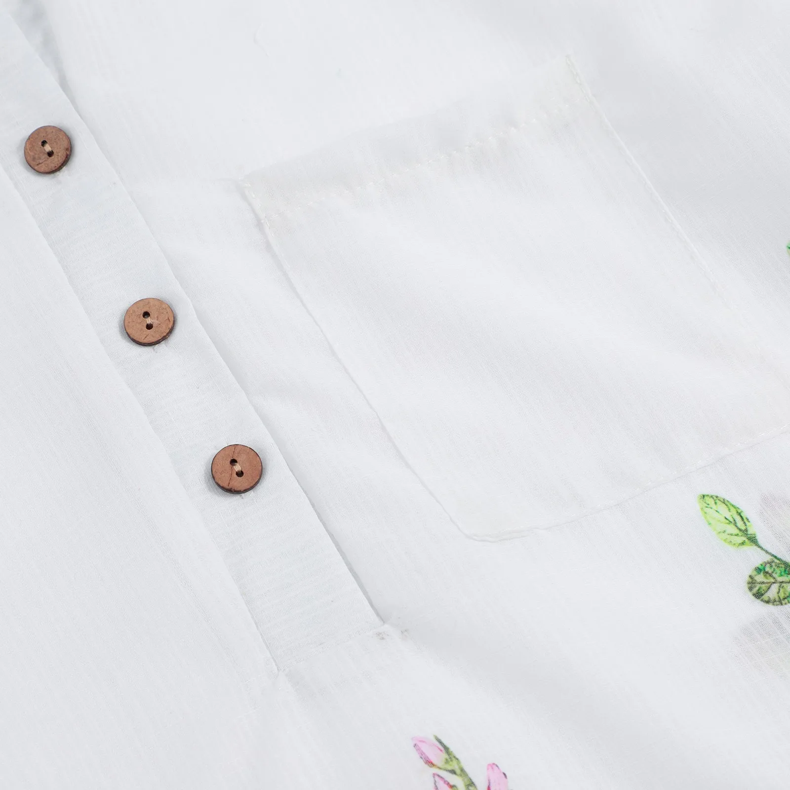 

Summer T-shirt For Women Fashion Printing Splicing V-neck Casual Medium Sleeve Tops Female Casual Loose T-shirt