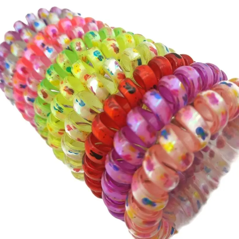 10 шт./партия эластичные резинки для волос 5 см |