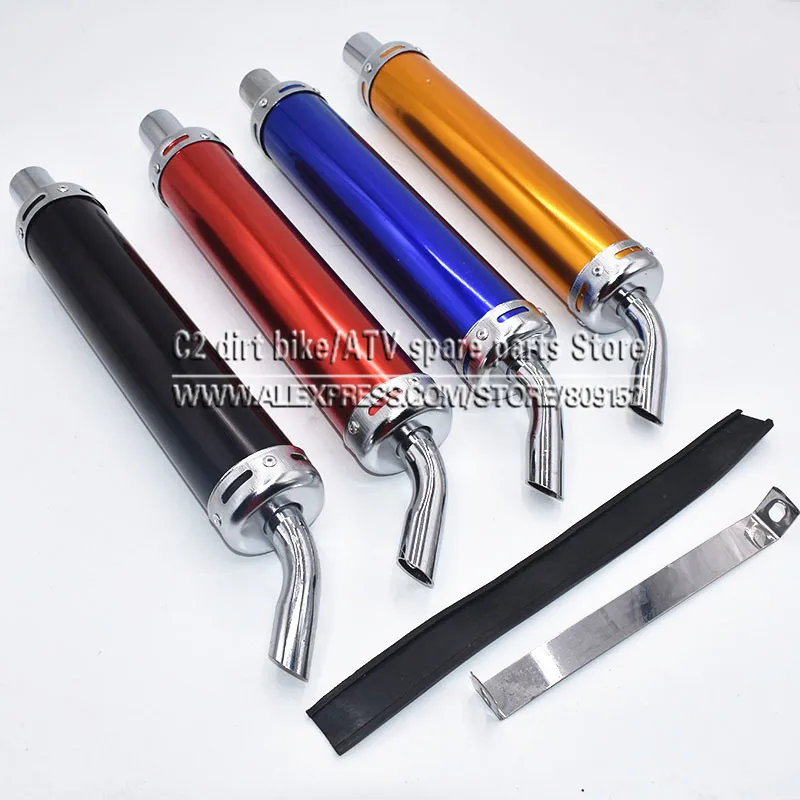 

Exhaust Muffler Fit For Apollo Chinese Dirt bike Pit Bike Match 28mm Exhaust Pipe Connection 110-125cc