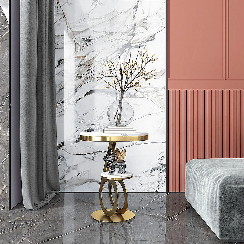 Декор из музыкальных нот Моделирование Мрамор Настольная лампа Роскошные Чай