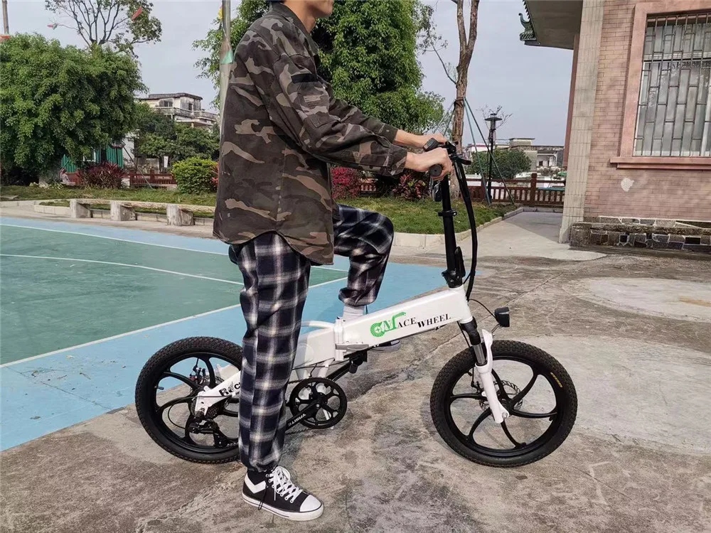 Электрический велосипед 20 дюймов складной микролитражных Rockwheel GT20 cmacewheel
