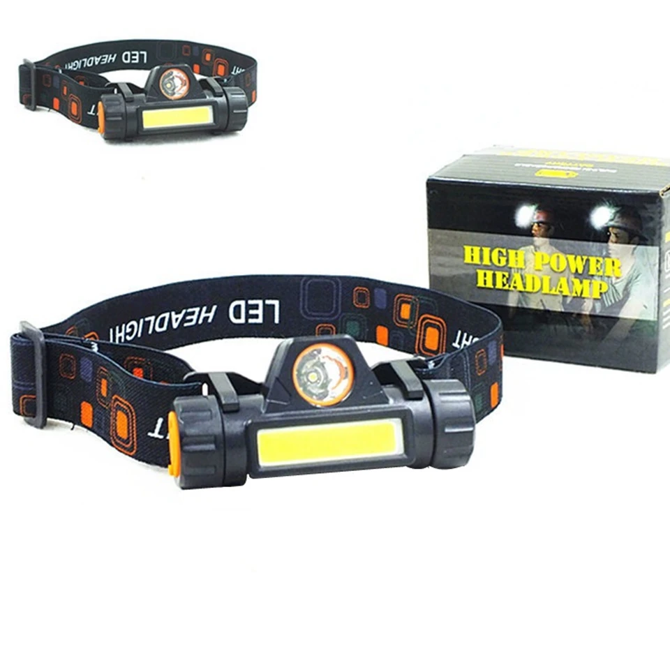 Портативный наружный кемпинговый Головной фонарь мини фонарик Q5 + ССБ