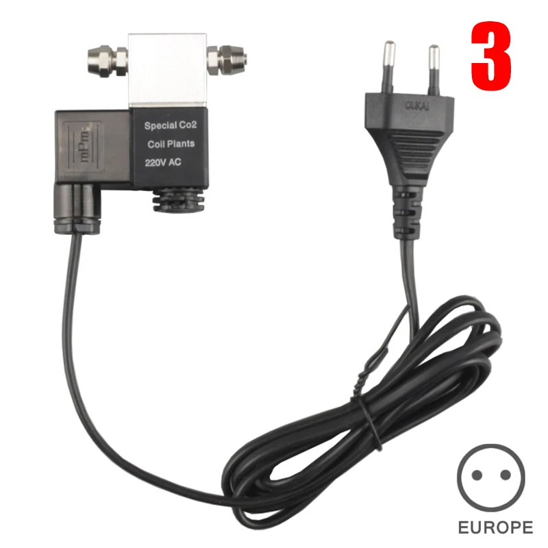 

Aquarium Solenoid Valves Automatic Switch CO2 System Regulator Magnetic Valves for Fish Tank JA55