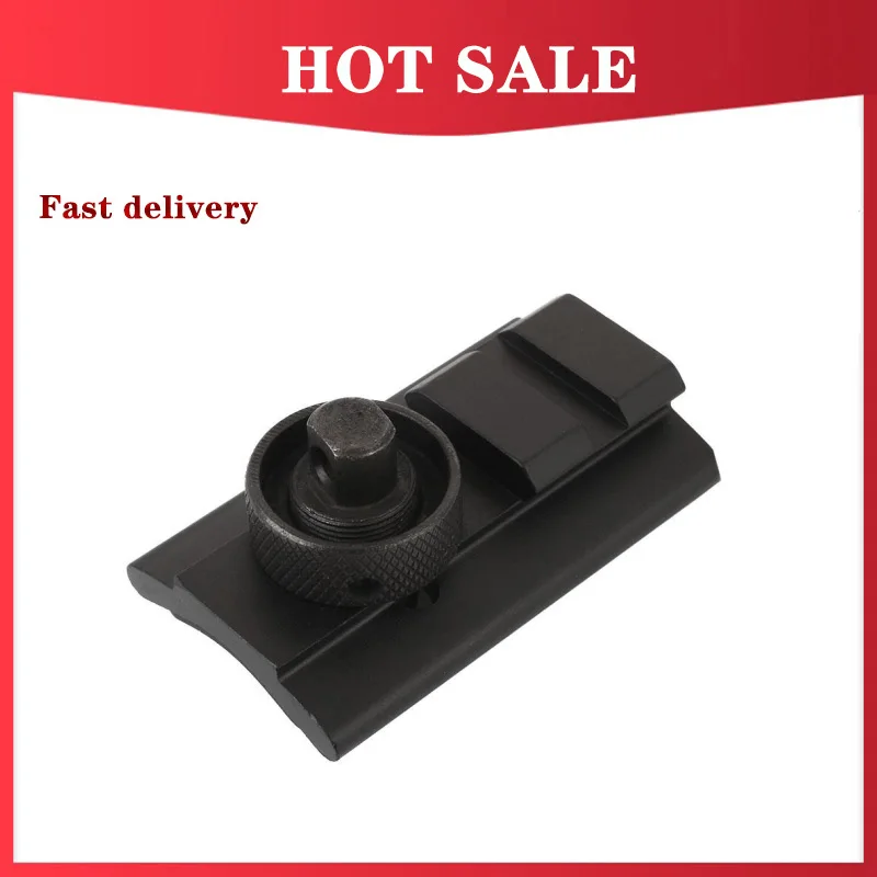 

Magorui Tactical Airsoft Rifle Hunting Bipod Picatinny Weaver Rail Sling Stud Swivel Slot Adaptor 20mm Bipod Adapter