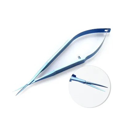 Titanium straight Титановый сплав хирургический стоматологический ролики держатели игл офтальмологическое инструментальное устройство разблокировка иглы держатель хирургические инструменты - Цвет: Titanium straight