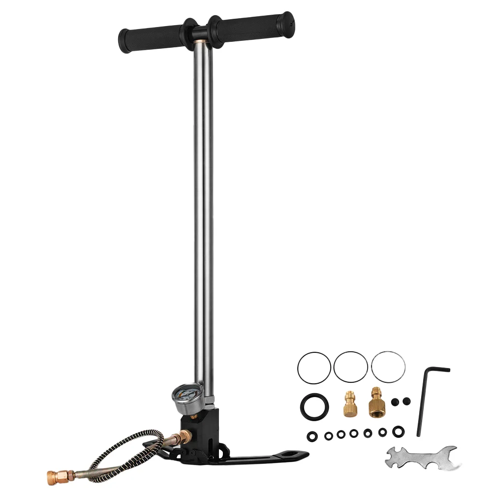 

Ручной велосипедный насос для шин, насос высокого давления, удобный в использовании, 1 комплект