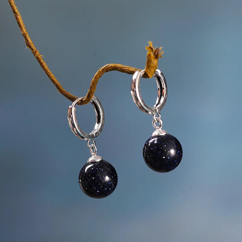 

Cute Female Ruby Red Drop Earrings Charm Sterling Silver Wedding Earrings Luxury Crystal Round Dangle Earrings For Women