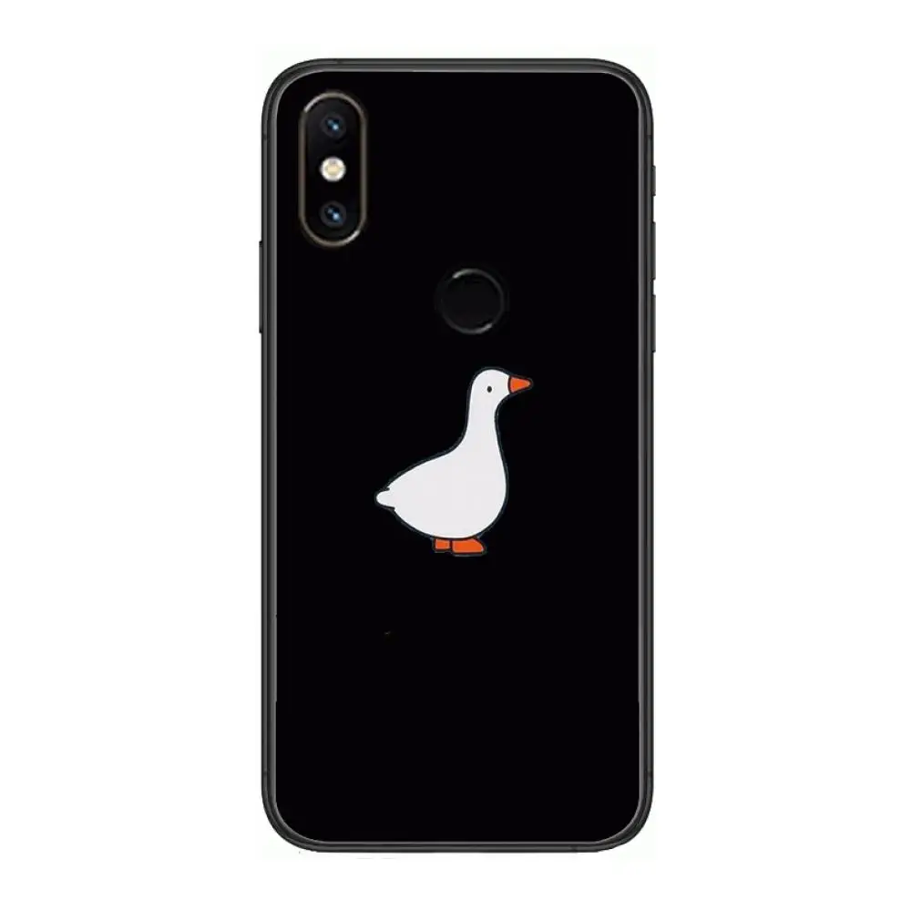 

Ducks and Geese Phone Case For xiaomi M2 C3 X3 F2 Lite NFC 6 5 x Poco k30 Pro Anime Black Cover Silicone Back Pretty