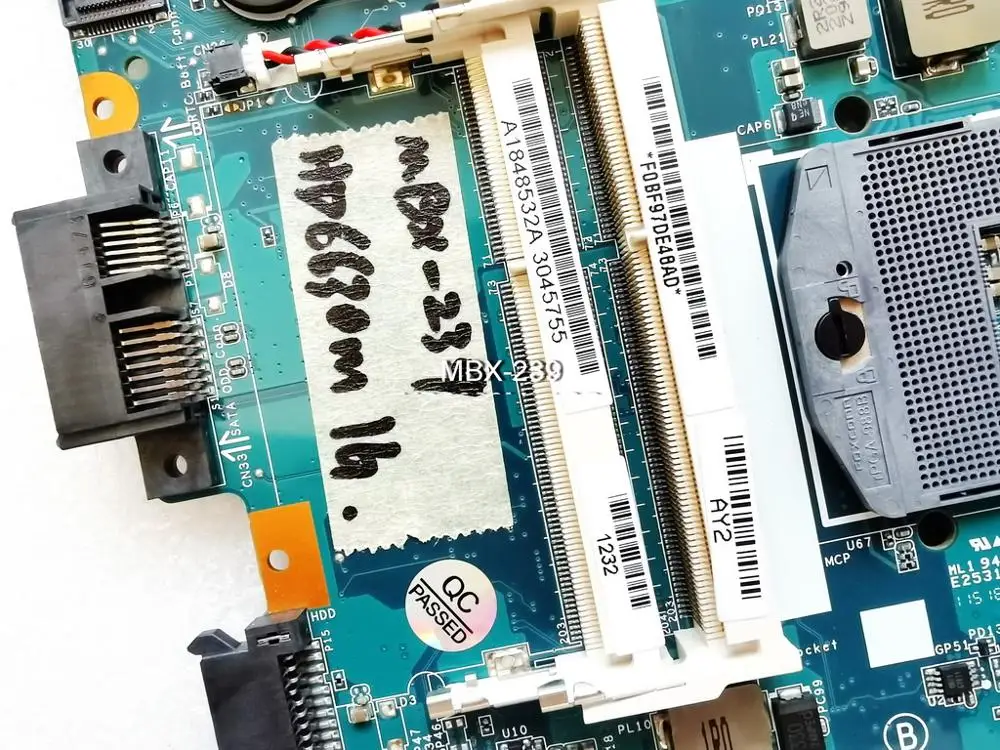 Оригинальный беспроводной контроллер для SONY MBX 239 Материнская плата ноутбука HD6630M