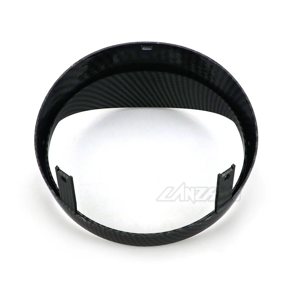 Чехол для мотоциклетной фары из АБС пластика с защитой от света черный