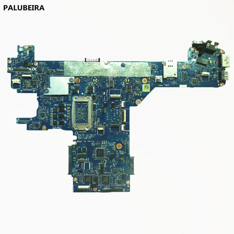 PALUBEIRA материнская плата для ноутбука Dell E6320 портативного компьютера с I3-2310U