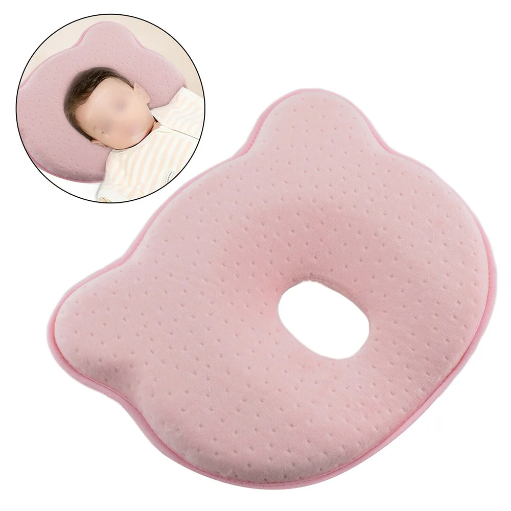 Ортопедическая детская подушка против деформации плоская головка мягкая