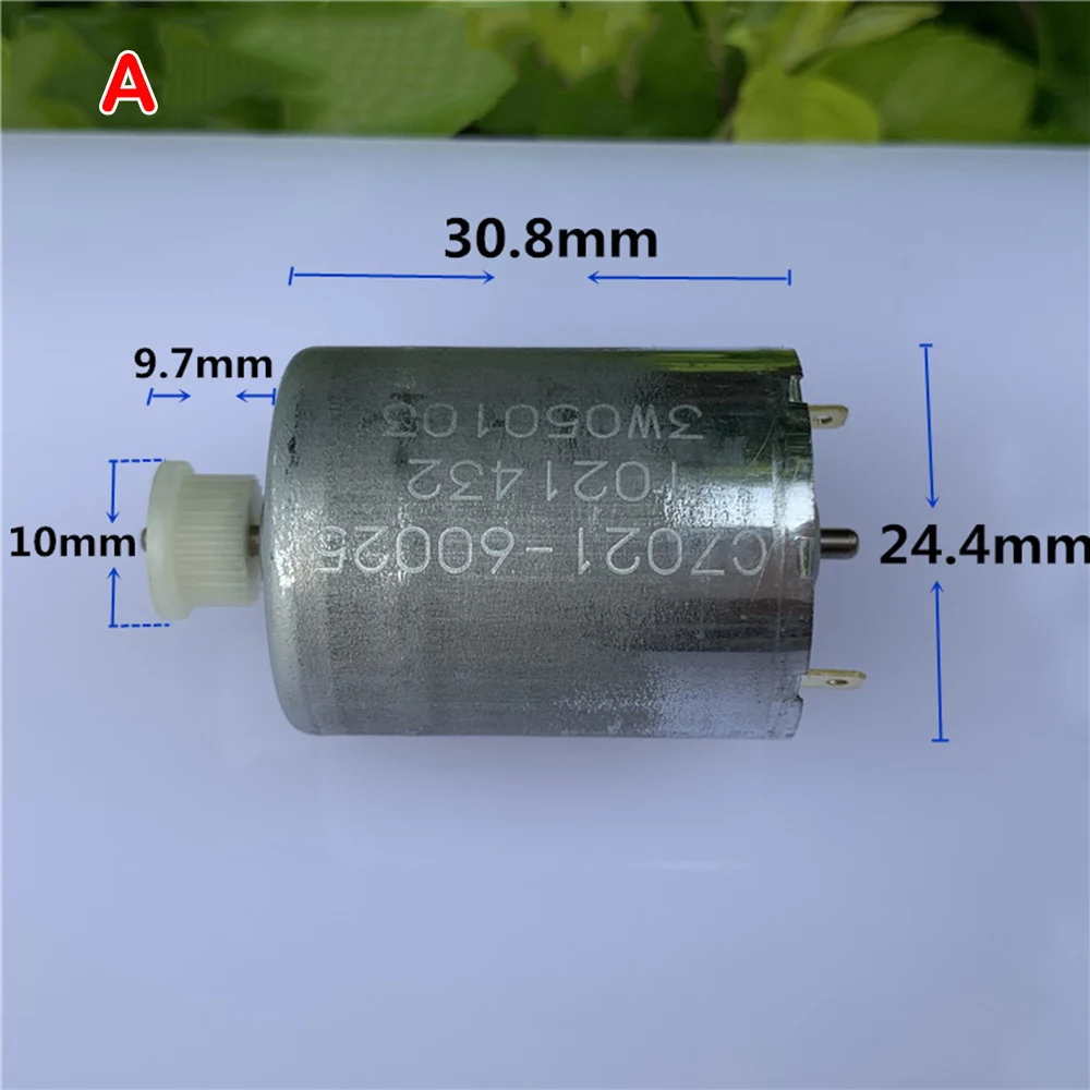 Джонсон мини 370 Мотор DC 5V 6V 9V 12V 6250RPM углеродная щетка мотор 2 мм вал с Ременным