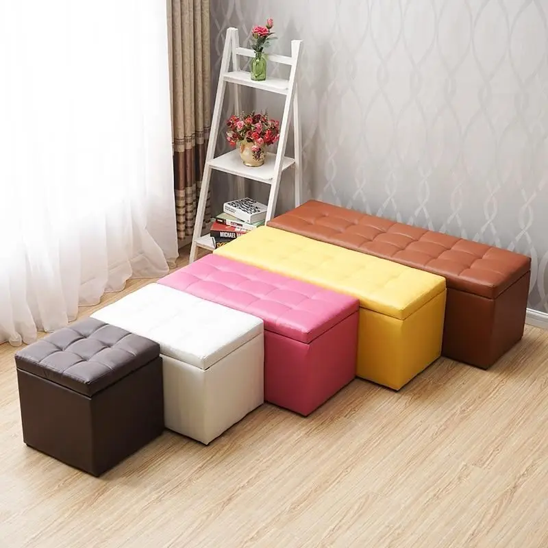 Bancos Madeira Ottoman Taburet Moderno Ladder Clothing Store De Rangement Poef Kids Furniture Pouf Taburete Storage Chair |