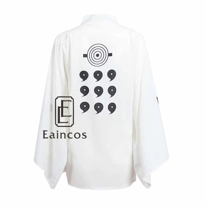 Черное кимоно из аниме Наруто оутутукуки хагоромо Косплей Костюм для Хэллоуина