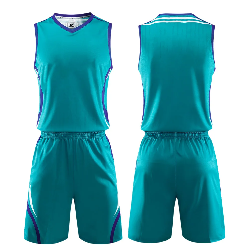 Баскетбольный костюм Мужская баскетбольная Джерси тренировочная форма для