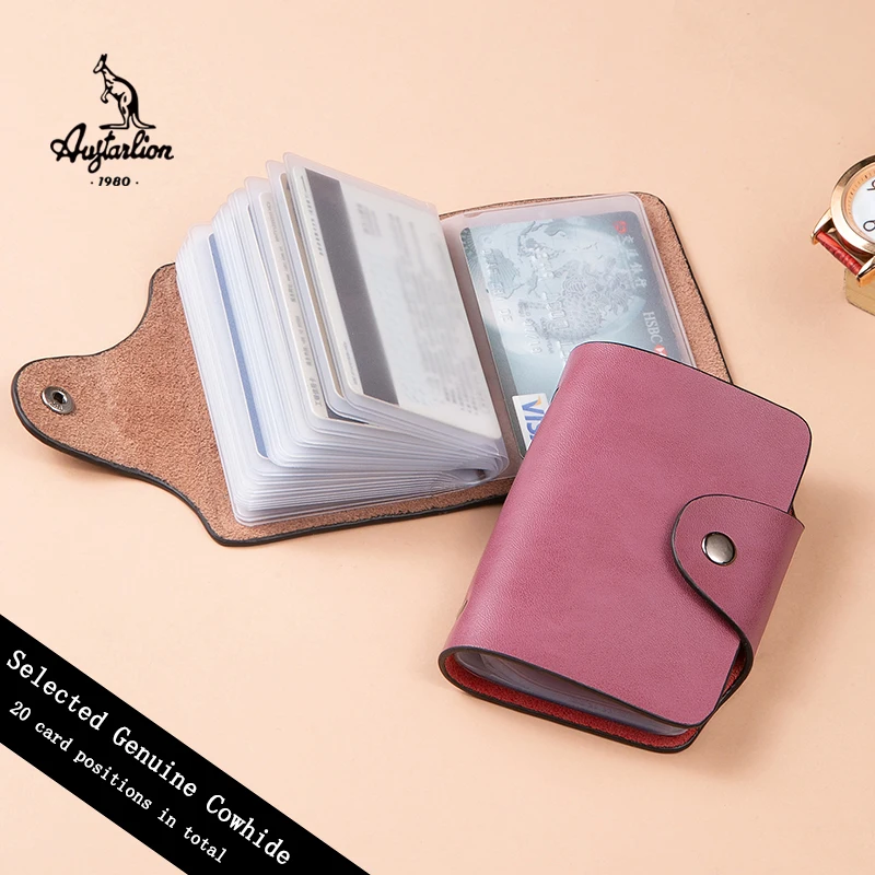 Дамский кошелек для мужчин и женщин 2020 новая коробка 20 кредитных держатель карт