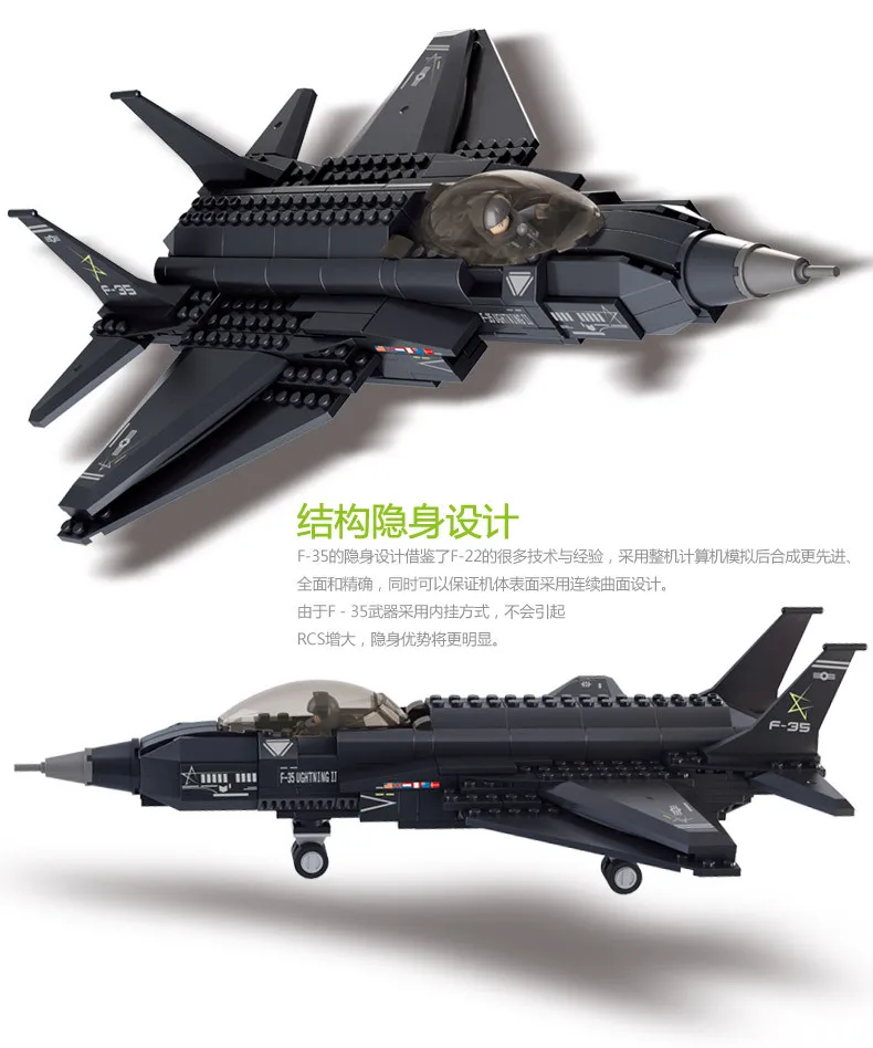 Модель Sluban строительные блоки морская подводная лодка военный корабль самолет Aircrafted Перевозчик военный корабль боевой крейсер Фрегат игрушки