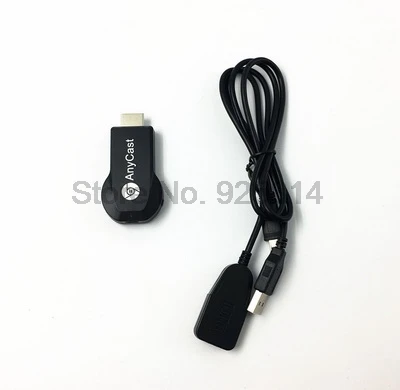 Через dhl или ems 20 шт AnyCast M2 беспроводной WiFi Дисплей донгл приемник Airplay Miracast для