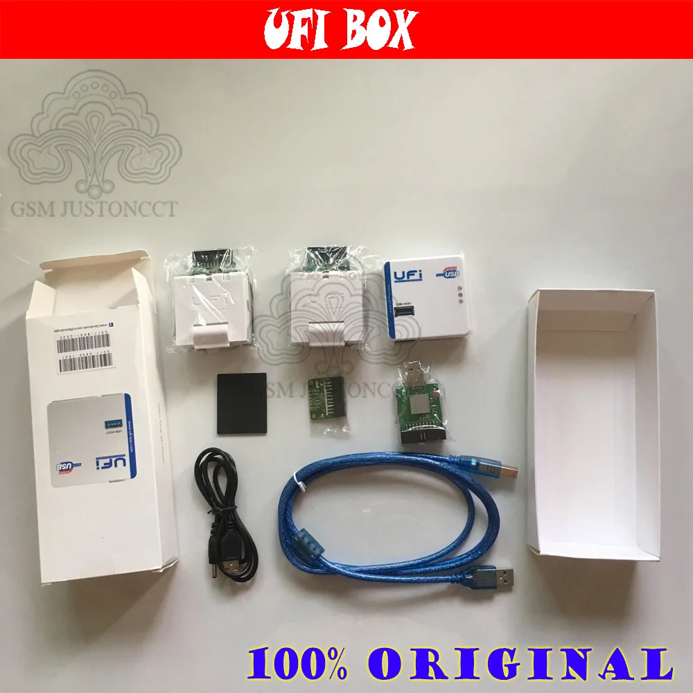 Gsmjustcct UFi Box мощный инструмент для чтения данных пользователя ремонт