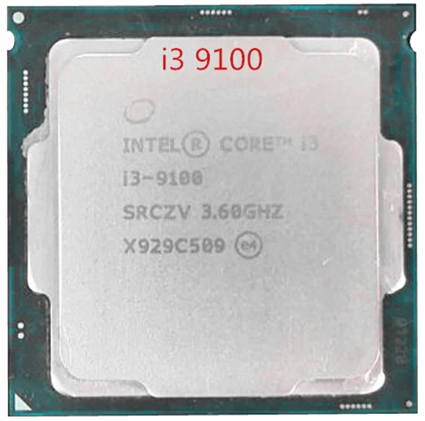 Процессор Intel Core i3 9100 3 6 ГГц разъем 1151 / H4/LGA1151 14 нм четырехъядерный процессор |