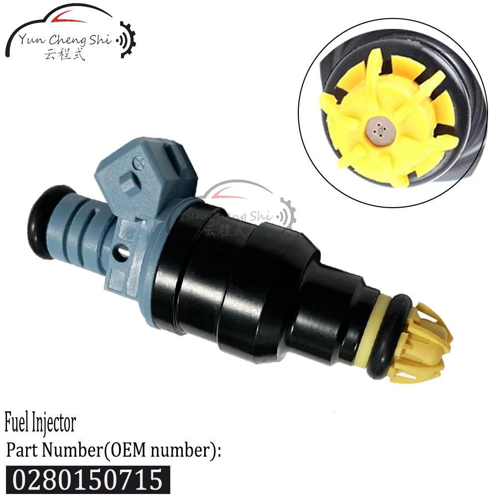 6 шт./лот новые Топливные форсунки OEM 0280150715/0280150941 0280150716 13641734776 для Bosch BMW 2 5 I6 0 4 V12