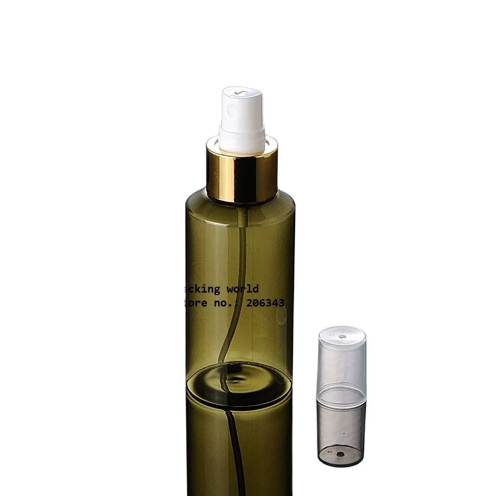 Зеленая/коричневая/прозрачная бутылка с тонером для домашних животных 100 мл