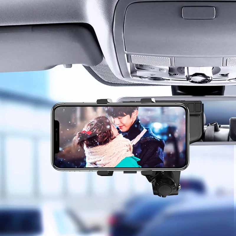

Car Holder 360 Degree One Hand Operation Control Mount Bracket For Smart Phone For iPhone Samsung GPS Mobile Phone Accessories