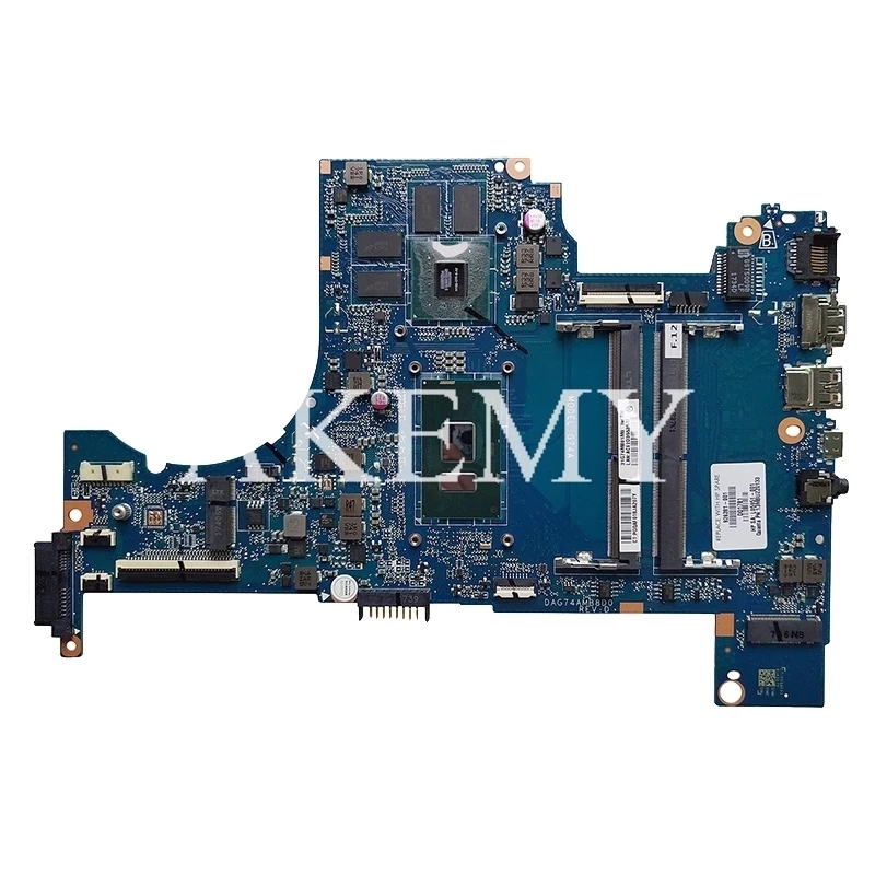 926281-001 926281-601 DAG74AMB8D0 w i5-7200U cpu 940MX/4GB GPU для ноутбука For HP Pavilion 15T-CC000 15-cc Series PC