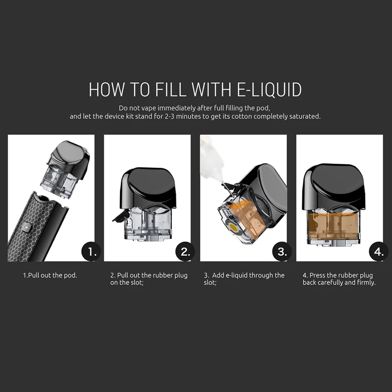 SMOK Nord Pod Vape 1100 мАч батарея 3 мл Pod система обычная сетка катушка электронная сигарета комплект испаритель VS SMOK NOVO Minifit комплект