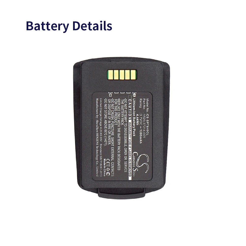

Original Battery for Spectralink 8400/8450/0845/2RS657 Replacement 1200mAh Original Battery for Spectralink cordless phone