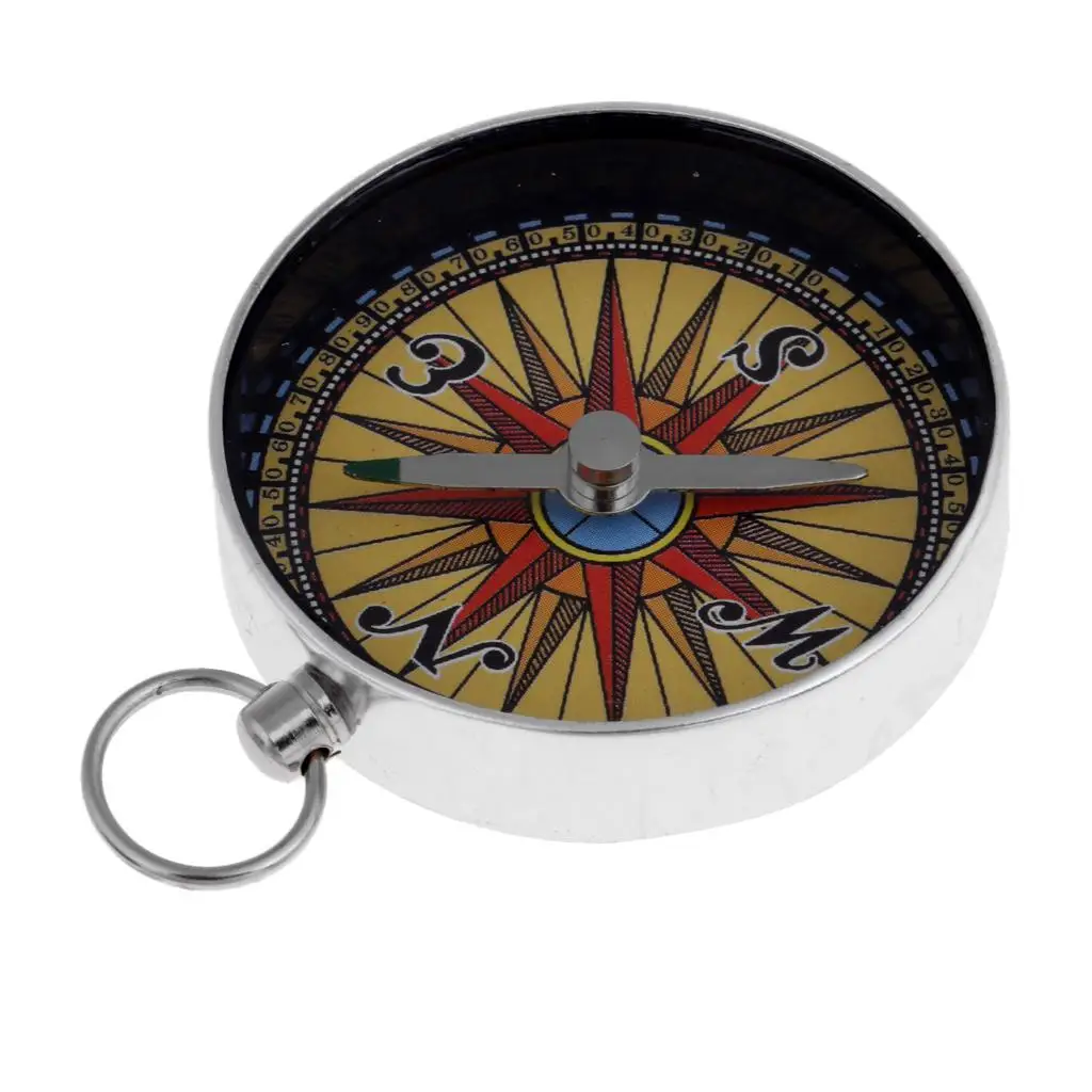Карманный сплав Компас часы Стиль Открытый Отдых Туризм Навигация брелок|Компас|