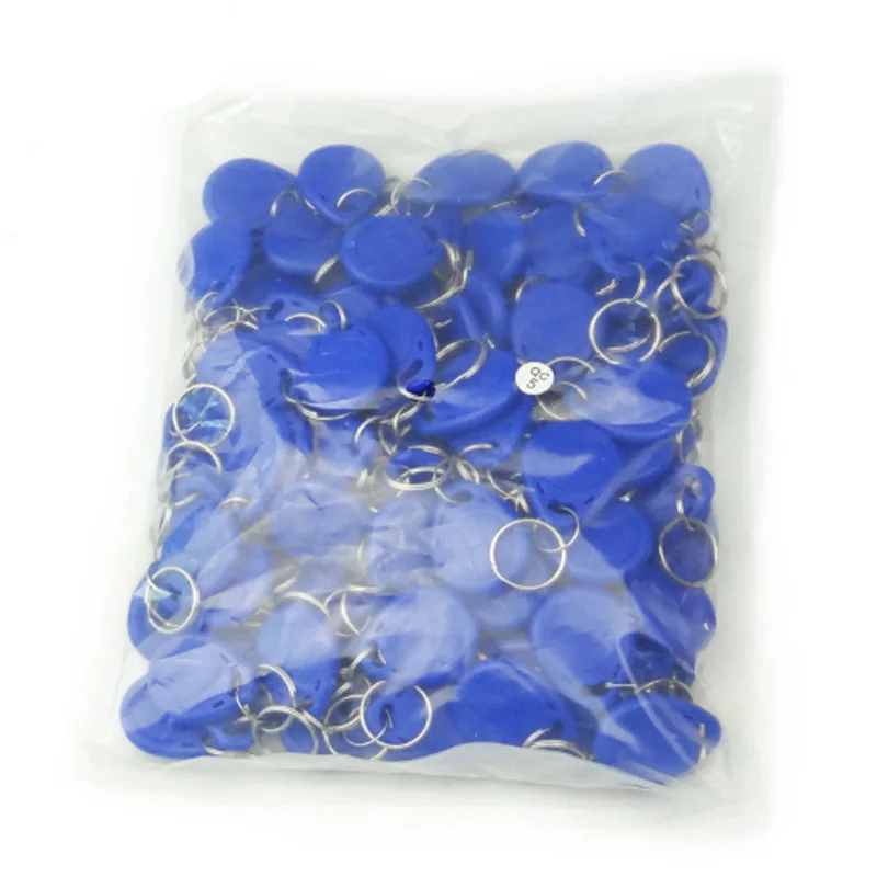 100 stucke 125 кГц радиочастотные брелоки Nahe кольцевой контроль доступа карта