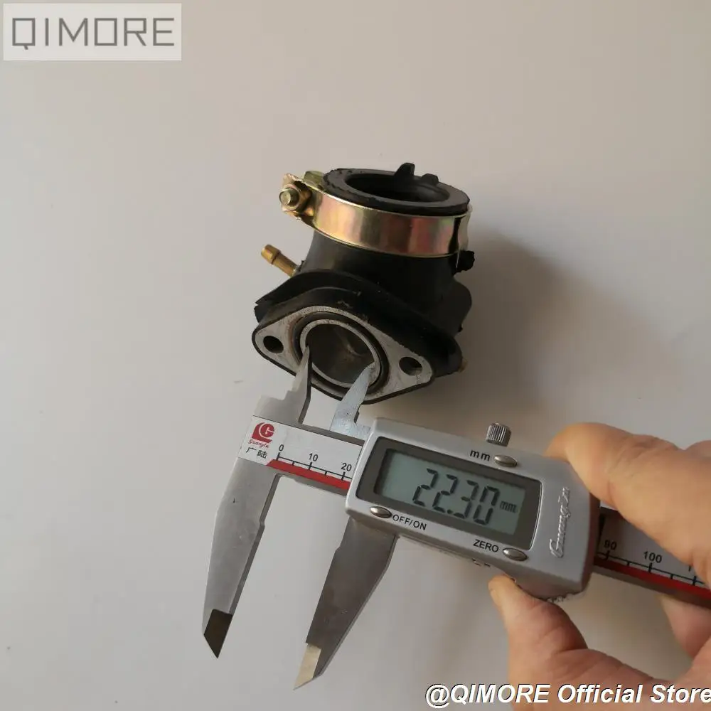 Впускной коллектор (2 соской для EGR головки цилиндров) Скутер мопед QUAD GY6 125 150 cc 152QMI
