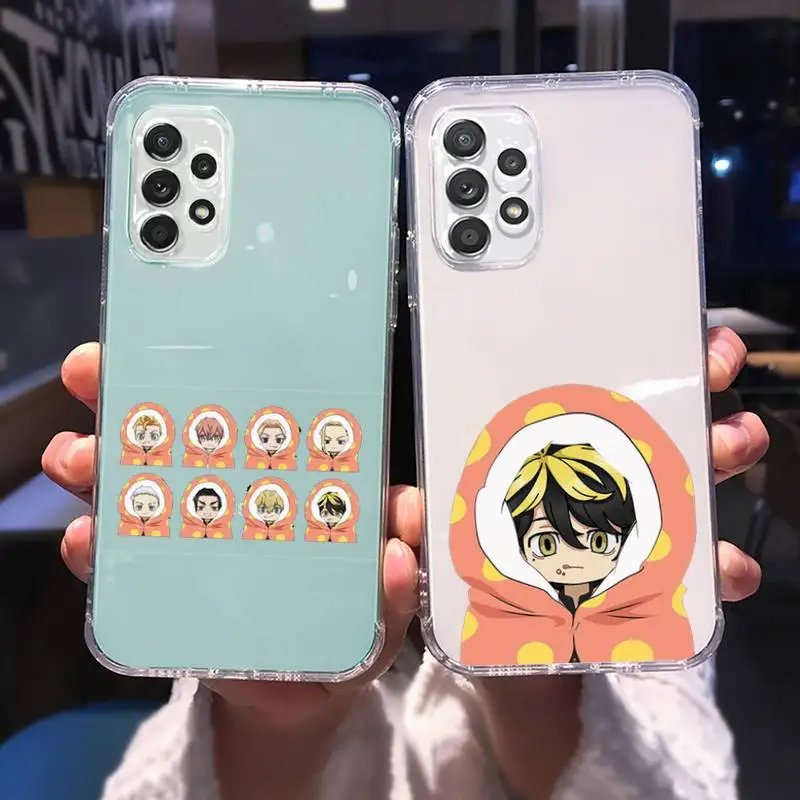 

chifuyu tokyo revengers Phone Case for Samsung A 51 50 52 12 21s 31 40 70 71 note S 20 10 21 ultra plus fe clear coque shell