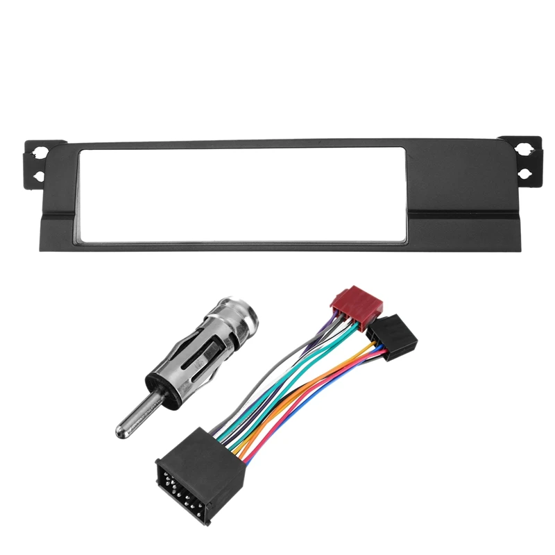1 Din автомобильный Радио Стерео адаптер Facia DVD панель установки комплект для BMW E46