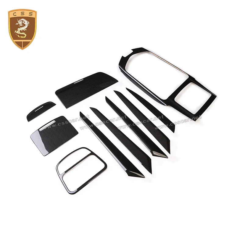

Real Carbon Fiber Interior Trim For Maserati Levante 2016 2017 2018 Central Control Door Inner Handle Car Styling Accessories