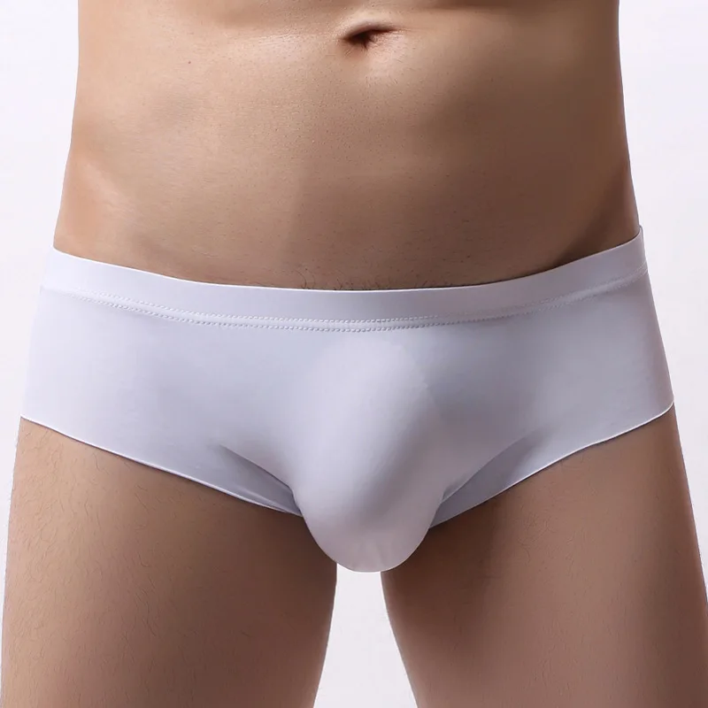 

New Sexy Underwear Men Boxer Para Hombre Man Penis Mens Boxers Silk Cuecas Masculina Boxershorts Homme Size S-XL