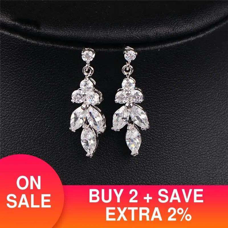 2 шт./упаковка женские серьги-подвески из серебра 925 пробы | Украшения и аксессуары